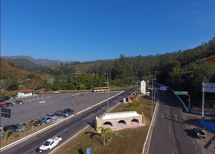 No dia que Mariana completa 325 anos, a cidade ganha um marco de identificação