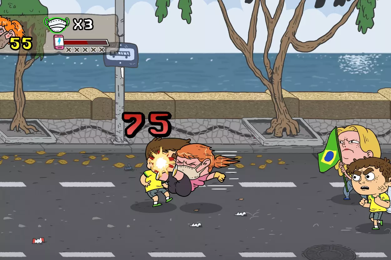 Punhos de repúdio: o game sucesso de vendas e 100% anti-bolsonaro