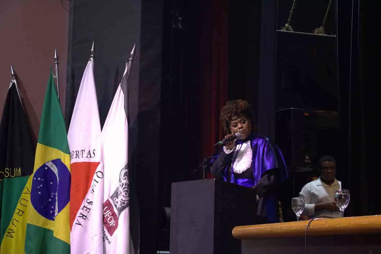 Discurso da vice-reitora na cerimônia de posse de Luciano e Roberta