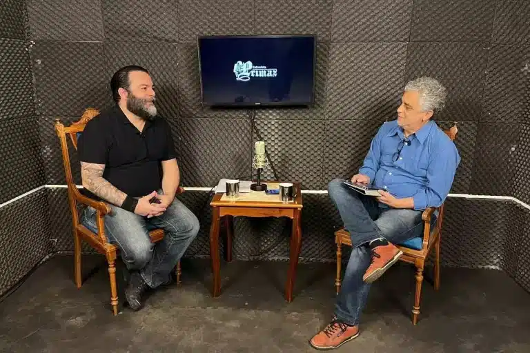 Alexandre Amorim e Luiz Loureiro na Entrevista Primaz