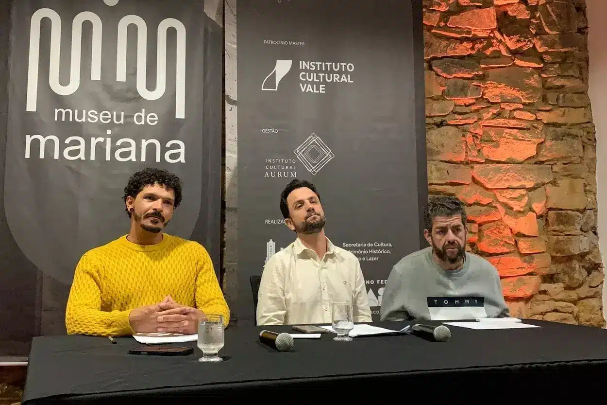 Programação do Festival de Inverno de Mariana foi divulgada em coletiva de imprensa na terça-feira, com oprefeito Juliano Duarte e os secretários de Cultura Esporte e Turismo