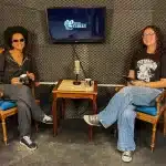 Maju concede entrevista para Maria Eduarda Marques no estúdio da Agência primaz