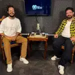 Bruno Miné no estúdio da Agência Primaz