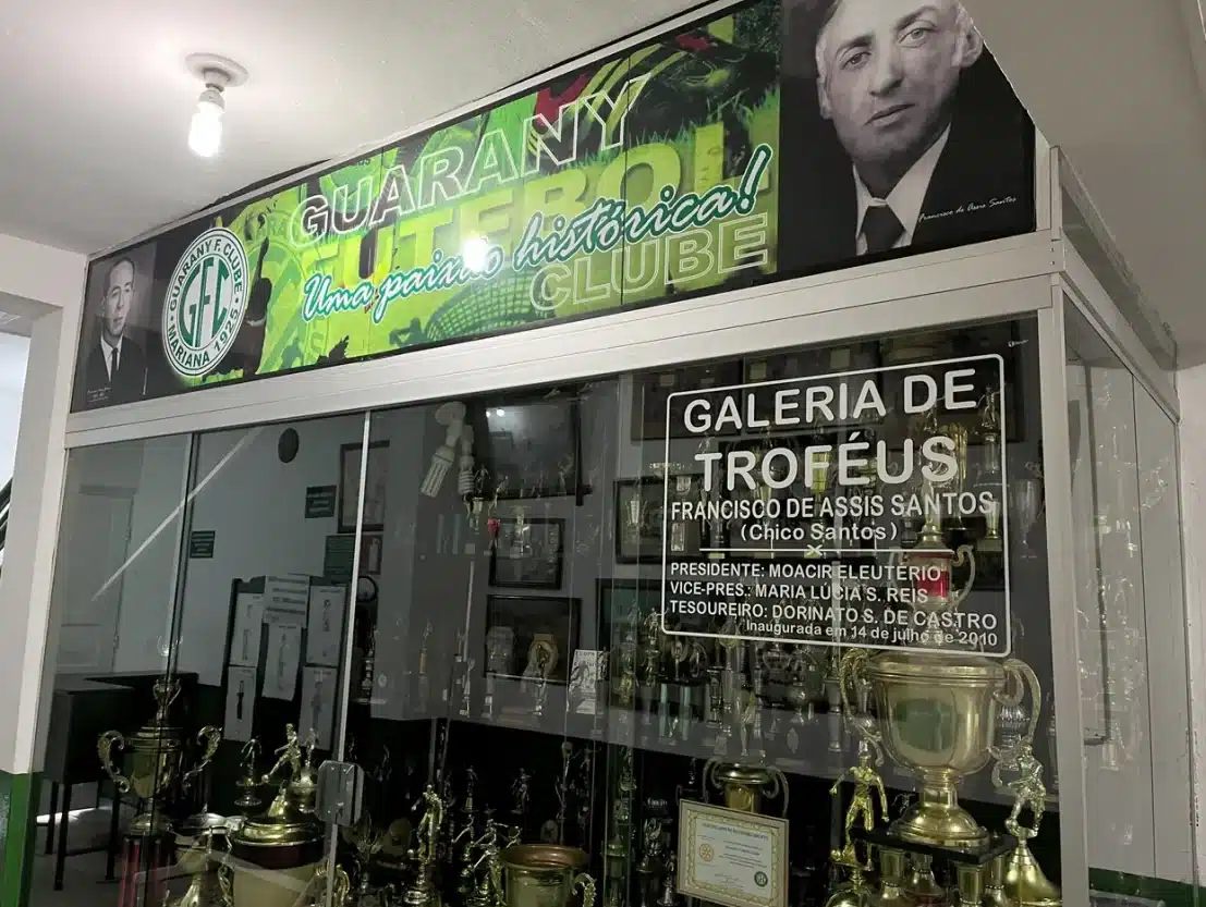 O Guarany Futebol Clube, tradicional time amador da cidade de Mariana (MG), comemora nesta segunda-feira, 14 de julho, seu centenário de fundação.