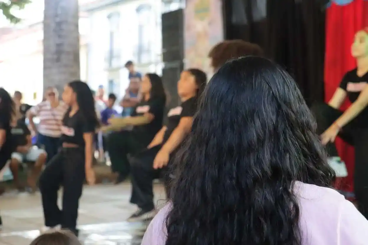 Jardim, Cine teatro Municipal e Praça da Sé, no último dia do Encontro Intrnacional de Palhaços 2025 - Fotos:  Agência Primaz