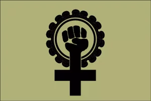 Arte ilustratica mostra símbolo antirracista, em decorrência do acontecimento durante evento universitário.
