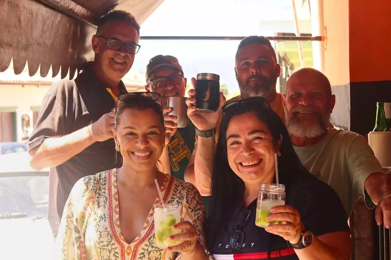 O ambiente descontraído do Nonô Metralha é ótimo para curtir entre amigos