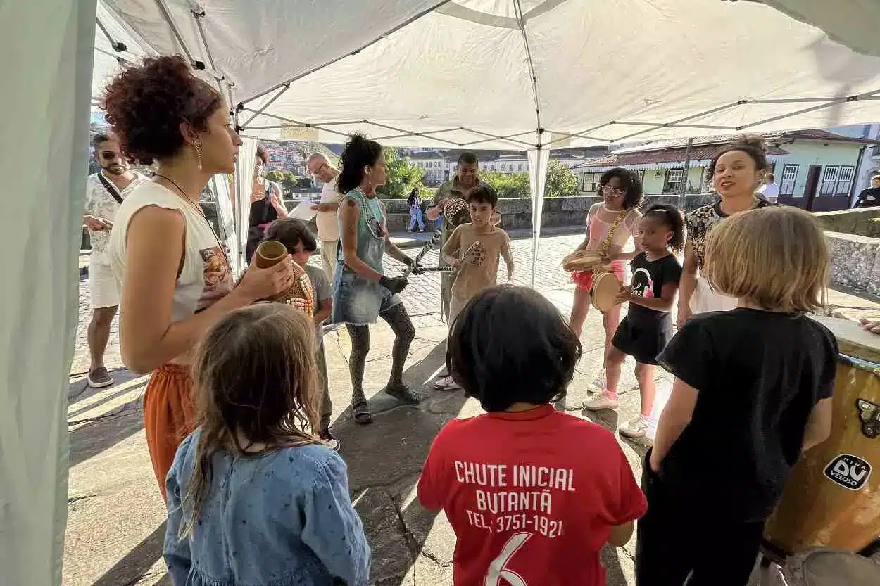 O Circuito feiras contou com a apresentação de artistas locais para valorizar e dar protagonismo para as comunidades