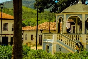A foto mostra a Praça Gomes Freire, local onde irá acontecer a premiação do Festival Botecando.