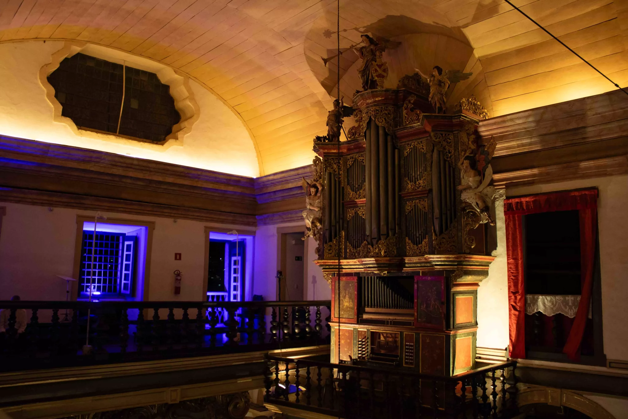 O órgão Arp Schnitger foi restaurado por Frédéric Desmottes e entregue de volta à Sé para comemorar o aniversário da Diocese de Mariana