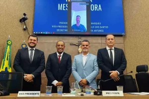 Danilo Grilo e Léo do Social encabeçam a Mesa Diretora da Câmara de Itabirito